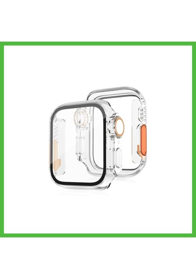 Vaveni Watch 44mm Uyumlu Watch 49mm Kasa Dönüştürücü Ve Ekran Koruyucu - Şeffaf Arz