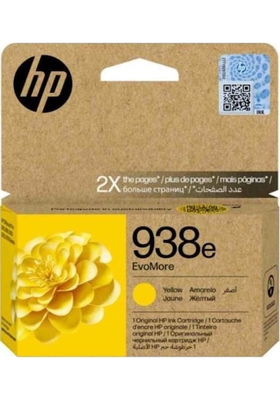 Hp 4s6y1pe 938e Sarı Mürekkep Kartuş-134379