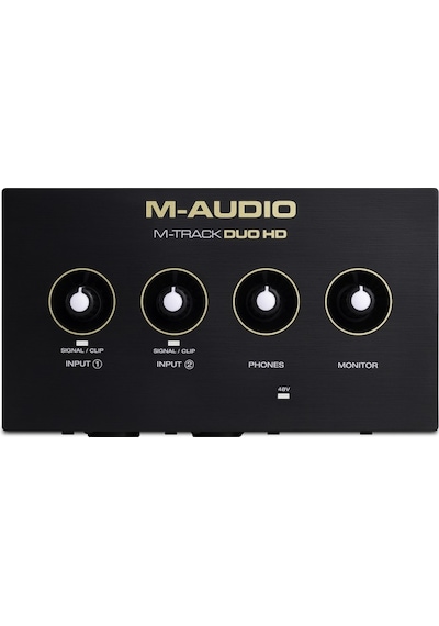 M-track Duo Hd 2 Kanal, 24-bit / 192khz, 2 Mikrofon / Enstrüman / Line Girişli Ses Kartı