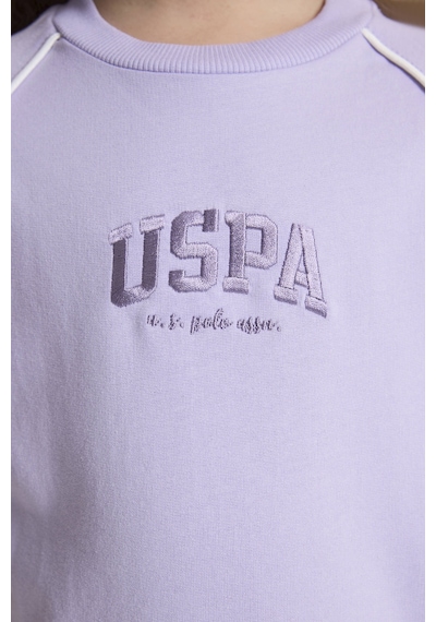 U.S. Polo Assn. Kız Çocuk Lila Pijama Takım 50326607-vr034