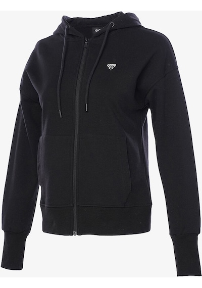 Hummel Hmlt-ic İcona Zip Kadın Siyah Sweatshirt 921774-2001