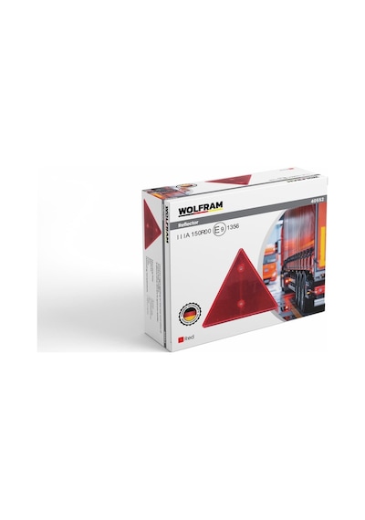 Üçgen Reflektör E-belgeli Wolfram 40552