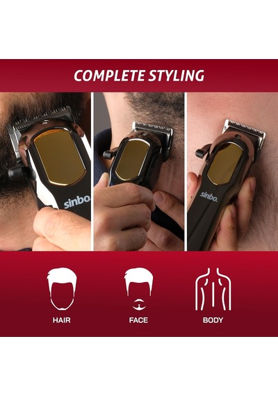 Shc-4396 Şarj Edilebilir Saç Kesme Makinesi, Lcd Ekranlı, Usb Şarjlı, Ayar Mandallı, Saç Sakal Ve Ense İçin Kablosuz Tıraş Makinesi
