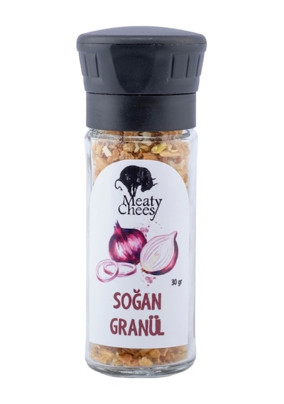 Meaty & Cheesy Soğan Granül Seramik Öğütücülü Cam 30 G