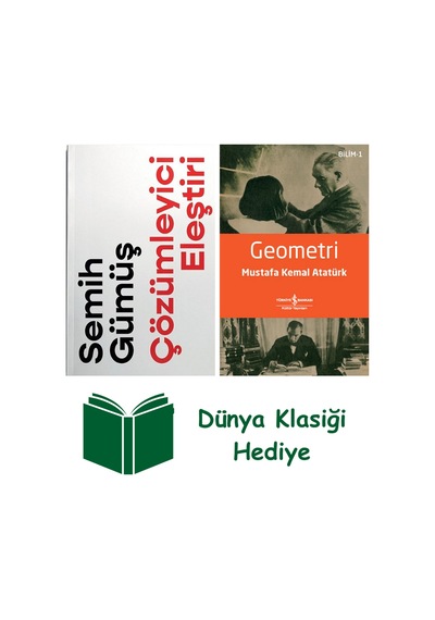 Çözümleyici Eleştiri + Geometri + Dünya Klasiği Hediye