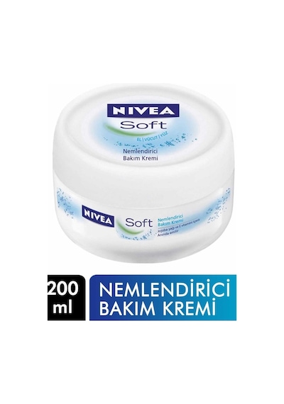 Nivea Soft Krem 200 Ml Nemlendirici Bakım