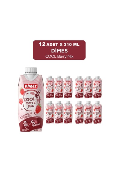 Dimes Cool Beryy Mix 310 Ml X 12 Adet