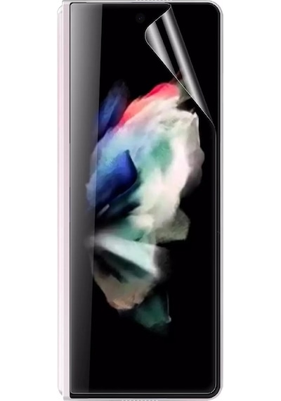 Samsung Galaxy Z Flip 6 Uyumlu Ön+arka Body Şeffaf Ultra Koruyucu