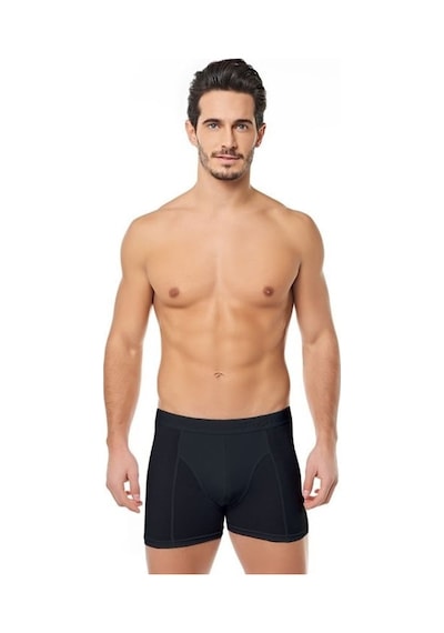 Tutku 0114 Erkek Likralı Boxer 3'Lü Paket
