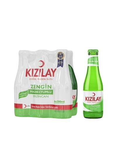 Erzincan Kızılay Sade Madensuyu 24x200 Ml
