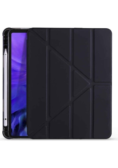More TR Apple Uyumlu iPad Pro 12.9 2021 (5.Nesil) Kılıf Zore Tri Foldin