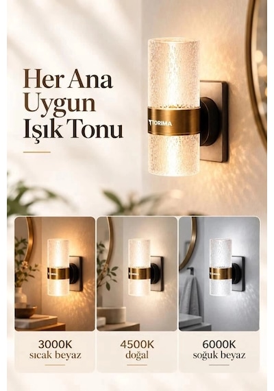 Premium Torima Gece Lambası 3 Renk Lw42 Şeffaf Küçük Lamba Oda Işığı Ev Aydınlatma Diğer