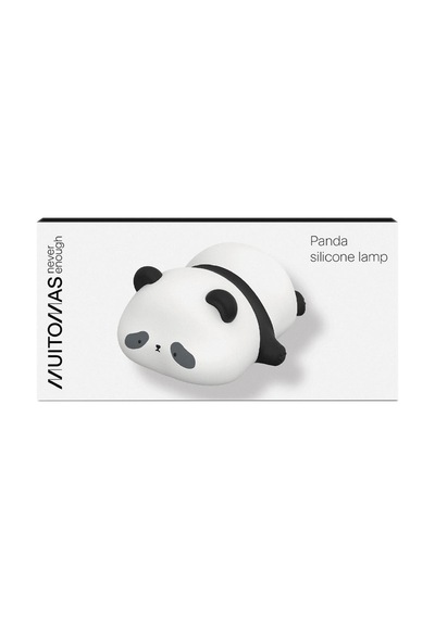 Muıtomas Panda Figürü Slikon Gece Lambası Usb-c Beyaz