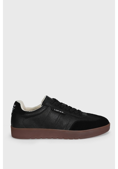 Lufian Brıan Erkek Deri Ayakkabı Siyah Siyah 112230231100100 Siyah