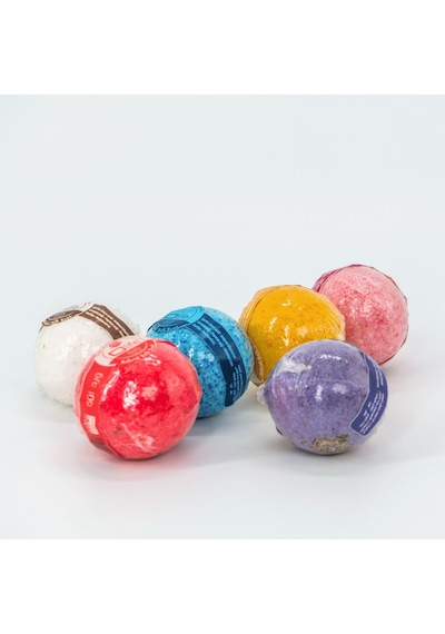 Olife Soap El Yapımı Karışık Kokulu Banyo Topları 6 x 100 G