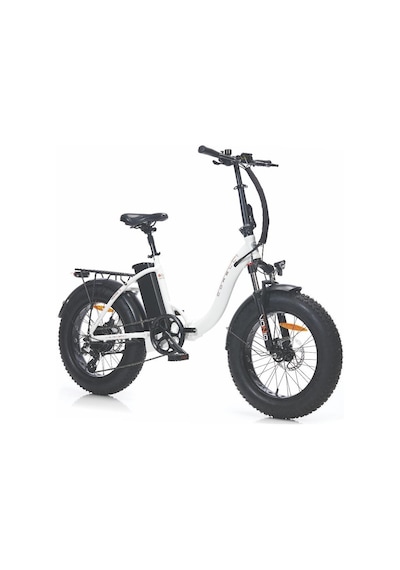 Corelli Voniq-s Eco 20 Jant 42 Folding Fat Bike Elektrikli Bisiklet White Beyaz