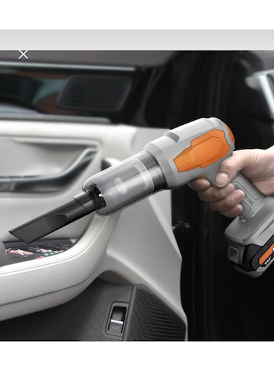 Nvg 20000 Pa 25.000 Mah Pro Elit Şarjlı Çift Bataryalı Metal Filtreli Lcd Ekranlı Araç Süpürgesi 20000 Pa