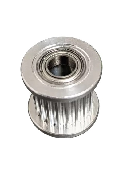 2gt 20t Aluminyum Avare Kasnak Flanşlı 5mm 1 Adet