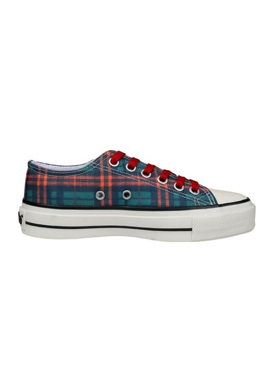 Kadın Vegan Çok Renkli Sneakers - Teddy Bear Tasarım