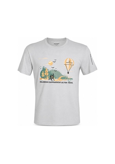 Salomon S Cut Anv Men Tee Erkek Günlük Tişört Slm25002-grı Yeşil