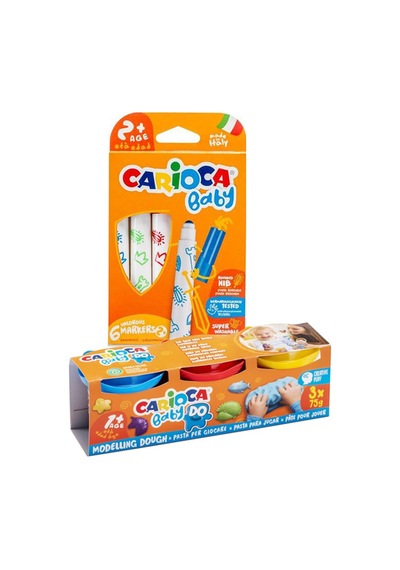 Carioca Baby Keçeli Kalem ve Oyun Hamur Seti