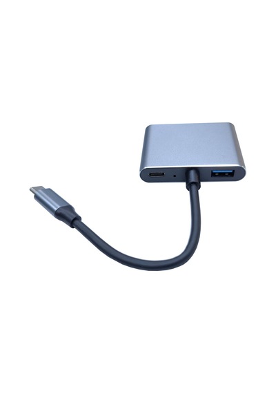 Type-c To 2x Hdmı 1x Usb 3.0 1x Type C Şarj 4 İn 1 Çevirici