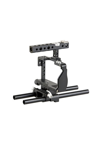 C6 Kamera Cage Sony Alpha A6000 İçin, A6300 Ve A6500