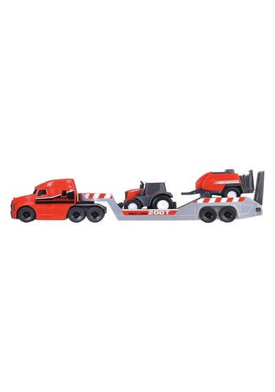 Dickie Toys Massey Ferguson Mikro Çiftlik Kamyonu Traktör Ve Römorklu 203735004