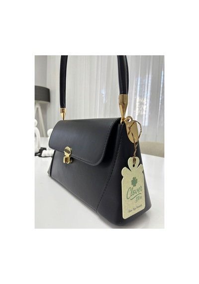 Store Kadın Şık Ve Hoş El Çantası Siyah