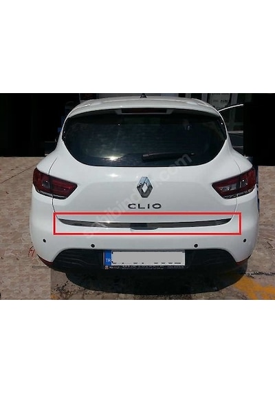 Renault Clio 4 Hb Krom Bagaj Alt Çıta 2012 - 2017 Formlu