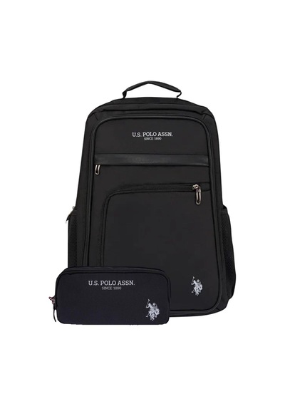 U.s. Polo. Assn. Unisex Okul Çanta Seti Plset2508282 Siyah