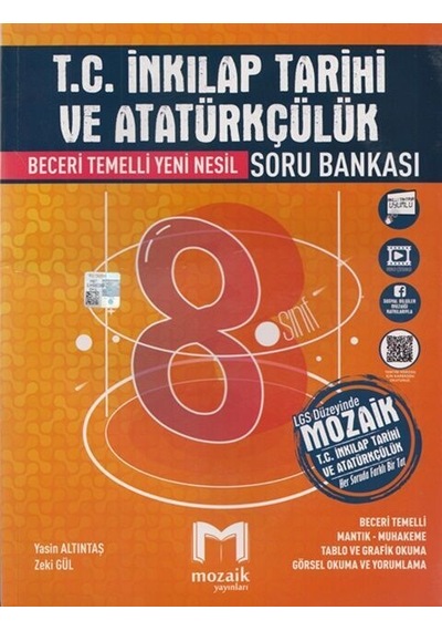 Mozaik Yayınları 8.Sınıf Inkılap Soru Bankası