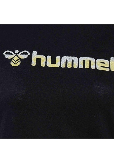 Hummel Kadın Kısa Kol T-shırt Mımı T-shırt Siyah