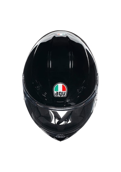 Agv K6 S Black Mono Kapalı Kask Siyah