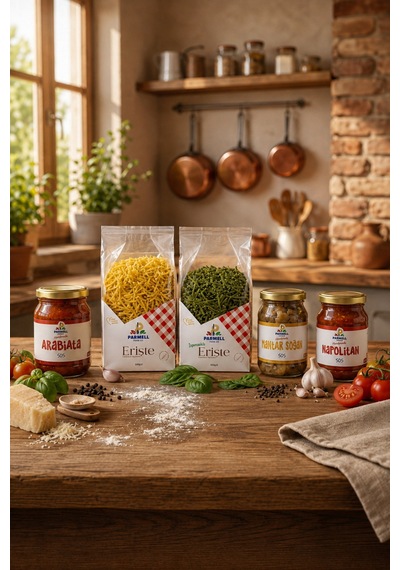 Sade Ve Ispanaklı Erişte, 3 Farklı Sos
