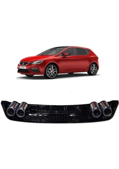 Seat Leon Siyah Difüzör