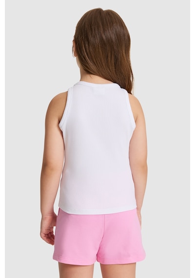 U.S. Polo Assn. U.s. Polo Assn. Kız Çocuk Beyaz Tişört Basic 50325671-vr013
