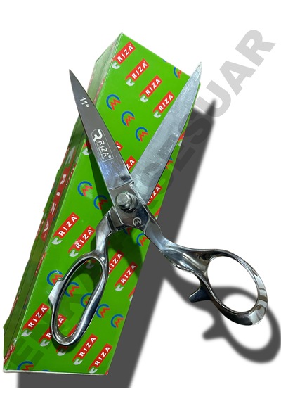 Rıza 8257-11 Inc Komple Krom Kaplama Tezgah Makası Vidalı Sistem - Ayarlanabilir Sıkılık