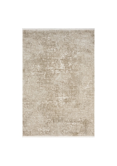 Mariesse Home Vita Serisi Bambu Dokulu Modern Sık Dokuma Koridor Kesme Yolluk Dokuma Makine Halısı Vizon