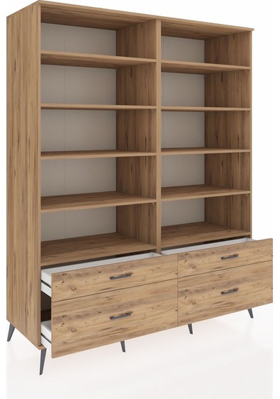 Kronos Gardrop 10 Raflı 4 Çekmeceli 4 Kapaklı 176x59x221 Çam-çam Çam Kronos Gardrop 10 Raflı 4 Çekmeceli 4 Kapaklı 176x59x221 Çam-çam Çam