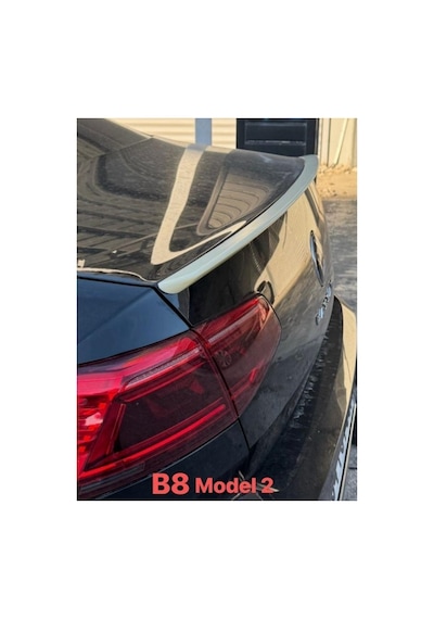 Volkswagen Passat B8 Model 2 Boyalı Plastik Spoiler