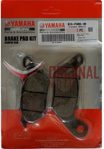 Yamaha Xmax 125 / 250 / 300 2018 Arka Fren Balatası