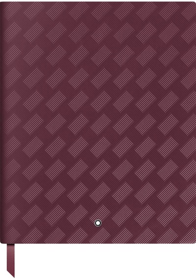 Montblanc Extreme 3.0 Borgo-astarlı Büyük Deri Not Defteri 134706 Bordo