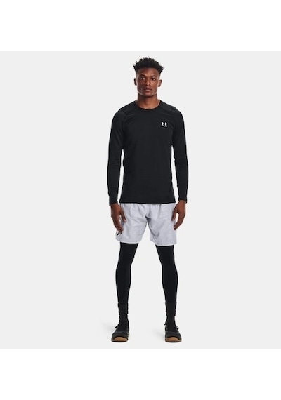 Under Armour Coldgear Armour Fitted Bisiklet Yaka Erkek T-shirt 1366068-001 Siyah