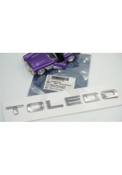 Seat Toledo Bagaj Krom Abs 3M 3D Yazı Logo Amblem