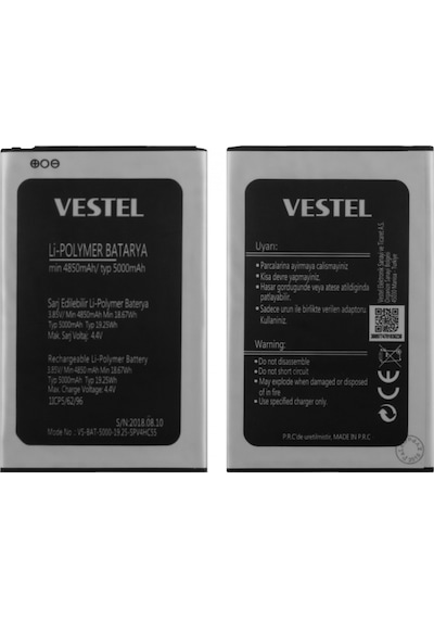 Vestel Uyumlu Venüs V4 Pil Batarya