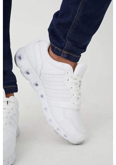 Papucumun Dünyası Erkek Sneaker Anatomik Comfort Taban Koşu Yürüyüş Spor Ayakkabısı Beyaz