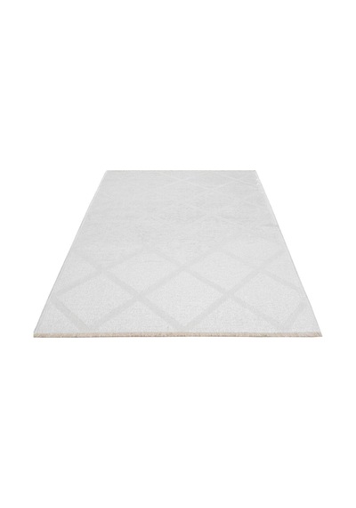 Rodney Vl Yıkanabilir Kaydırmaz Çift Taraf Pamuk Dokuma Beyaz Rix Premium Kalite Kilim Beyaz1