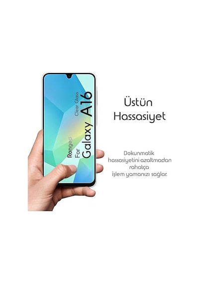Galaxy A16 İçin Ekran Koruyucu 9h Sertlikte Anti-static Temperli Cam A 16 Koruma Görüntü Kalitesini Ve Dokunmatiği Etkilemeyen Çizilme Ve Darbelere Karşı A16 Ekran Koruyucu Galaxy A16 İçin Ekran Koruyucu 9h Sertlikte Anti-static Temperli Cam A 16 Koruma Görüntü Kalitesini Ve Dokunmatiği Etkilemeyen Çizilme Ve Darbelere Karşı A16 Ekran Koruyucu