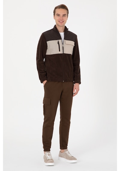 U.s. Polo Assn. Erkek Koyu Kahverengi Hırka Örme 50309977-vr084 Koyu Kahverengı